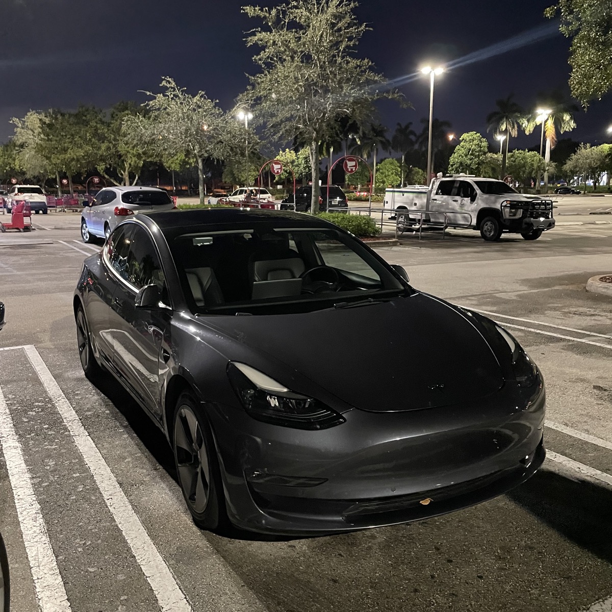 Tesla Model 3 in Miami